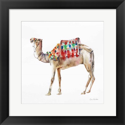 Framed Desert Camel II Print