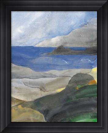 Framed Above the Bay II Print