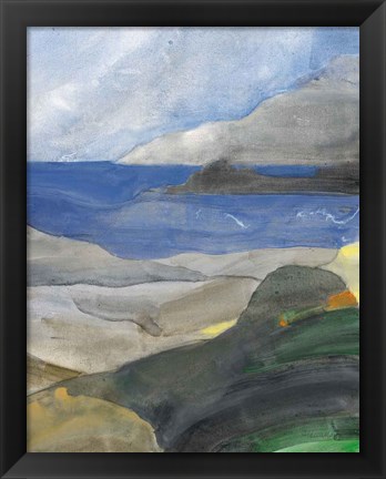 Framed Above the Bay II Print