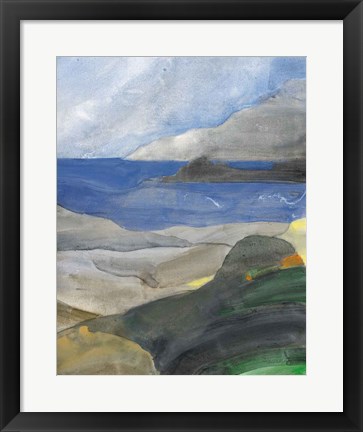 Framed Above the Bay II Print