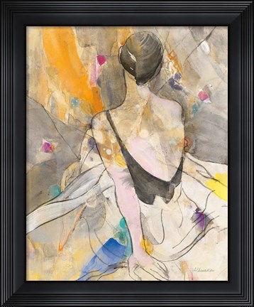 Framed Ballerina II Print