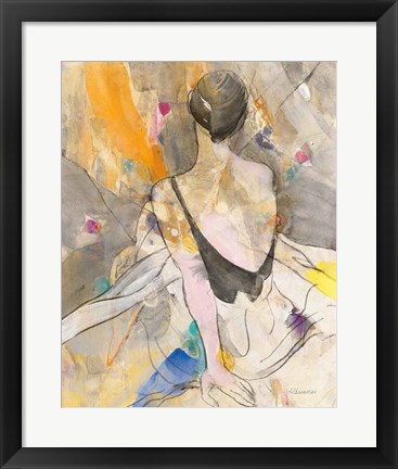 Framed Ballerina II Print