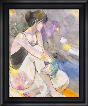 Framed Ballerina I Print