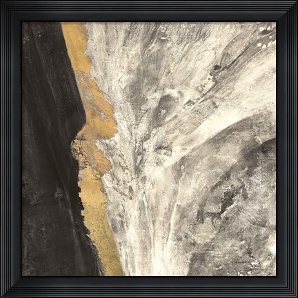 Framed Ravine Dark Print
