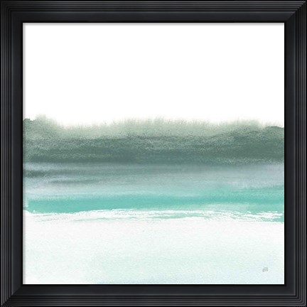 Framed Empowering Mint II Print
