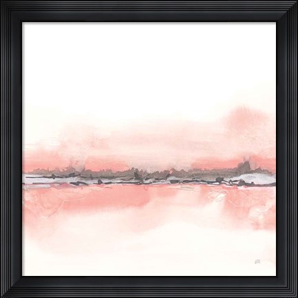 Framed Gray Cantaloupe I Print