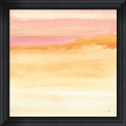 Framed Turmeric and Sand II Print