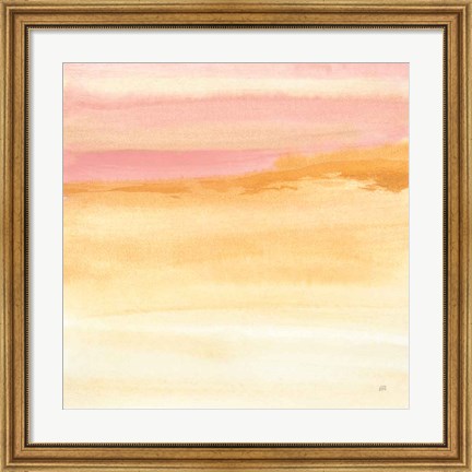 Framed Turmeric and Sand II Print
