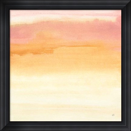 Framed Turmeric and Sand I Print