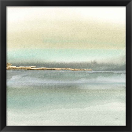 Framed Gold Earth II Print