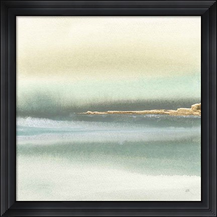 Framed Gold Earth I Print