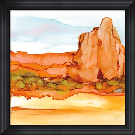 Framed Desertscape VII Print