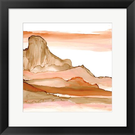 Framed Desertscape V Print