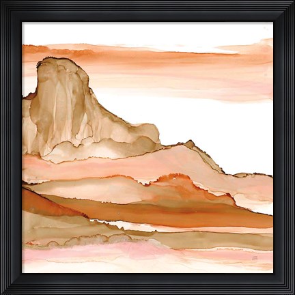 Framed Desertscape V Print