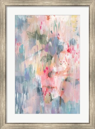 Framed Soothing Abstract Print