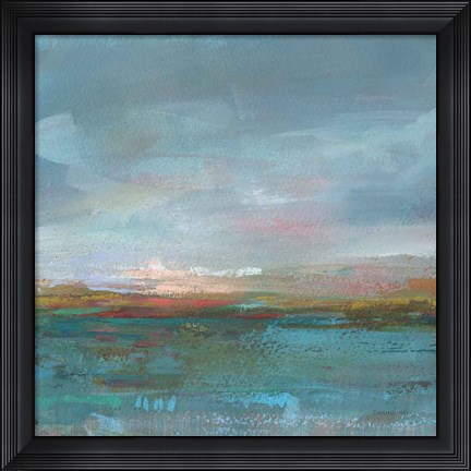 Framed Open Water Sunrise Print