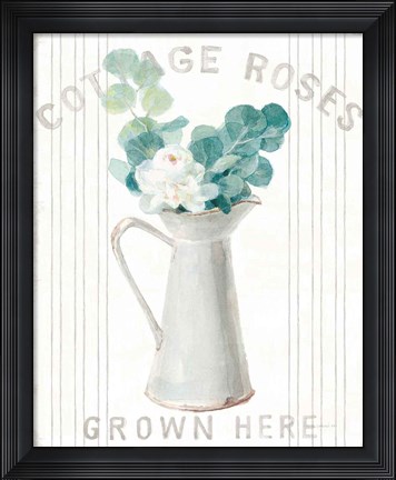 Framed Floursack Home IV Cottage Print