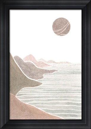 Framed Shore Upon Shore Print