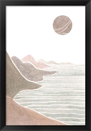 Framed Shore Upon Shore Print