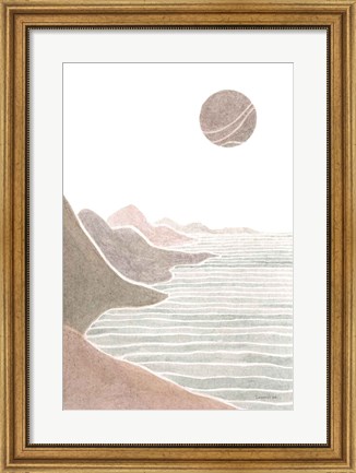 Framed Shore Upon Shore Print