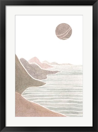 Framed Shore Upon Shore Print