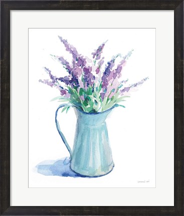 Framed Farmstand Lavender Print