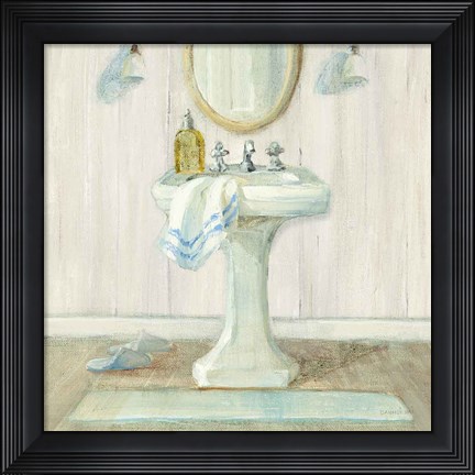 Framed Farmhouse Sink Print