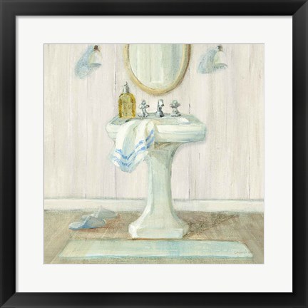 Framed Farmhouse Sink Print