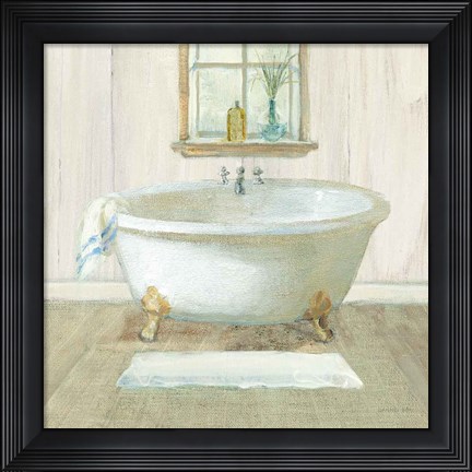 Framed Farmhouse Bathtub Print