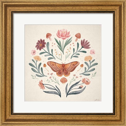 Framed Cottage Botanical VI Print