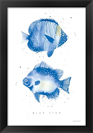 Framed Tropical Fish Print