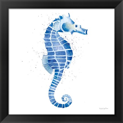 Framed Seahorse Print