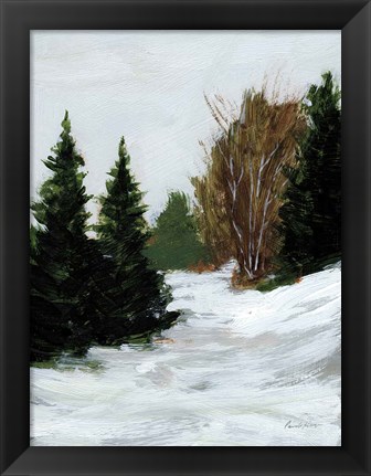 Framed Winter on Grand Mesa Print