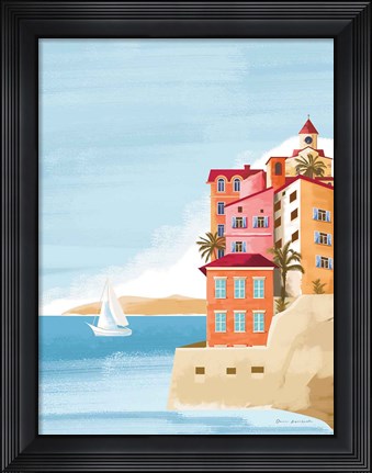 Framed Las Palmas III Print