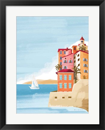 Framed Las Palmas III Print