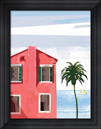 Framed Las Palmas II Print