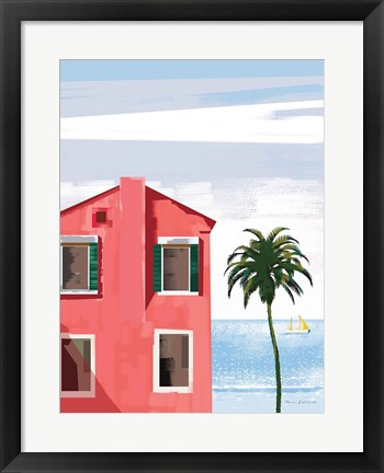 Framed Las Palmas II Print