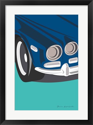 Framed Vintage Car I Print