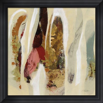 Framed Terracotta Tile I Print