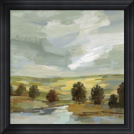 Framed Country Landscape Print
