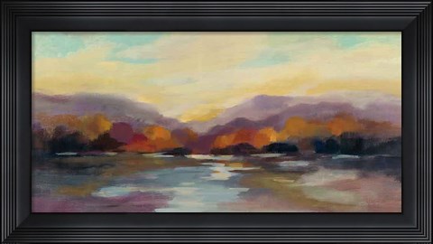 Framed Fall Sunset Print