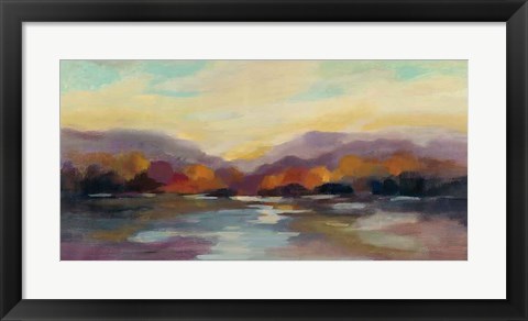 Framed Fall Sunset Print