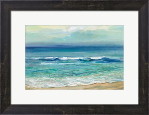 Framed Seaside Sunrise Print
