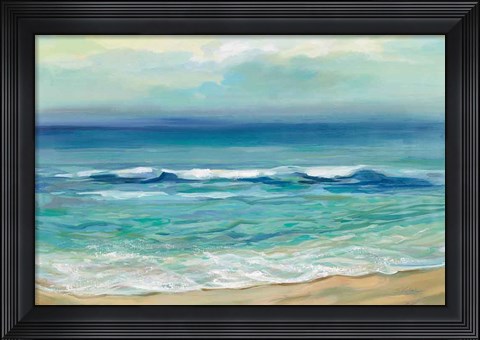 Framed Seaside Sunrise Print