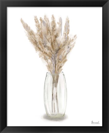 Framed Dried Flower III Print