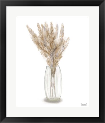 Framed Dried Flower III Print