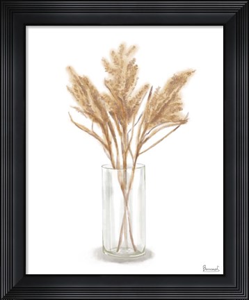 Framed Dried Flower IV Print