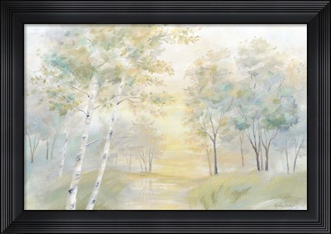 Framed Sunny Glow landscape Print