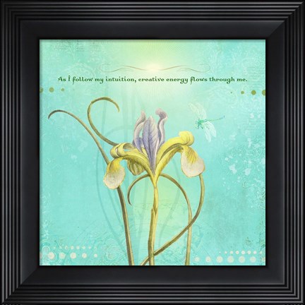 Framed Creative Visualization IV-Intuition Print