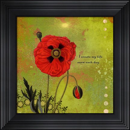 Framed Creative Visualization XII-Anew Print